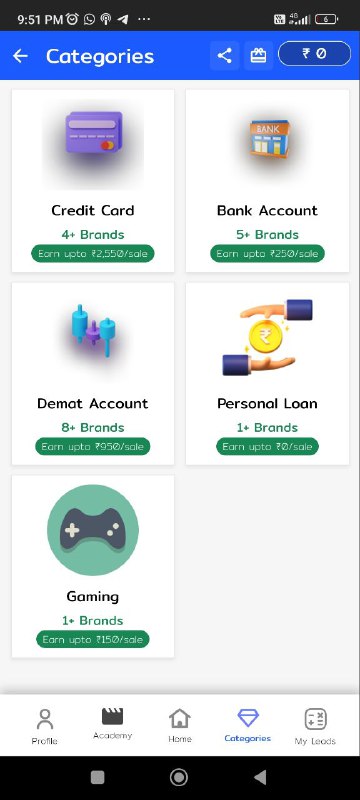 financial Product on rupeya app